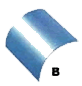 Type B Curved & Bent Insulated Glass Panels - Cylindrical bend; arc exceeds 58 degrees but not 90 degrees