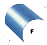 Type F Curve exceeds 90 degrees but not 128 degrees