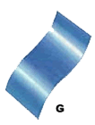 Type G Non-circular curve. Shape is that of a shallow letter “S”
