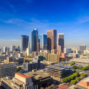 New LA Courthouse Takes the Form of a Floating Glass Cube