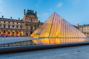 Glass Design of The Louvre 