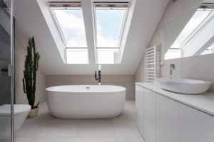 bathroom skylights for glass in home