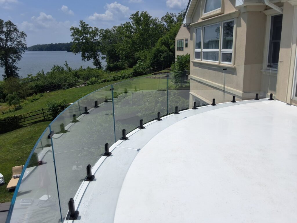 laminated glass railings